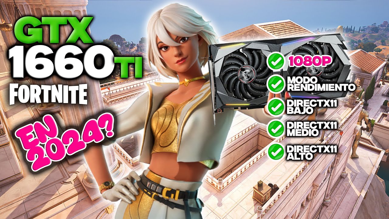 ✓ GTX 1660Ti Fortnite 5 - Capitulo 2✓ 1080p ✓ Bajo - Medio