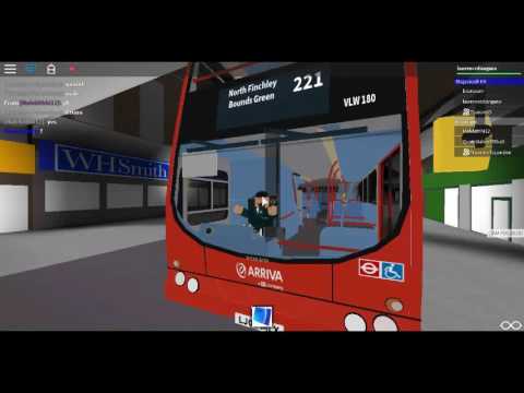 Roblox North London Bus Simulator Gemini 1 Volvo Fleet Vlw180 Route 221 With 3 Passengers Youtube - london west bus simulator roblox