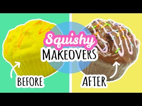 Squishy Makeovers #2 | Redecorating Cheap Squishies