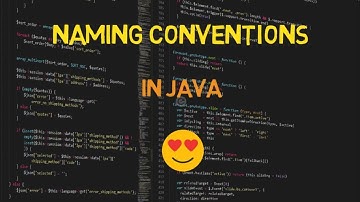 27 - Naming Conventions in Java