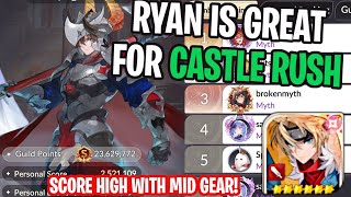 Ryan Destroys Castle Rush? Dps, Tank, Support All In One? Seven Knights Rebirth