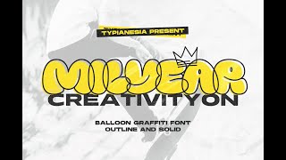 Milyear Solid Font Download
