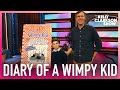 Diary of a wimpy kid author jeff kinney  9yearold superfan reveal new book cover