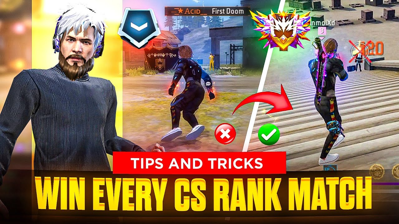 NEW SEASON CS RANK || Cs Rank Push Strategy 🎯🔥|| Win Every Cs rank🥷🏻 ...