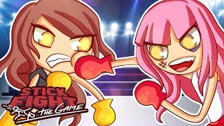 Stick Fight - SHE PUNCHED ME IN THE FACE!! (Funny Moments) screenshot 5