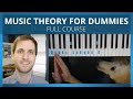 Capture de la vidéo Music Theory For Dum-Dums 🎵 Full Beginner Course 🎵