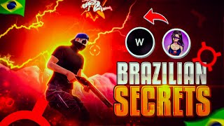 ( Unknown ) BRAZILIAN PLAYER SECRETS 🔥- The Hidden Truth Behind Brazilian Player Headshots ⚙️😳 !!