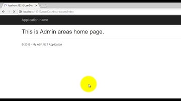 Understanding Areas in MVC