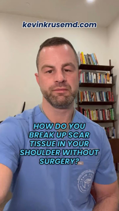 How Do You Break Up Scar Tissue In Your Shoulder Without Surgery #shouldersurgery #shoulders