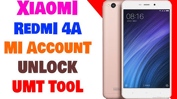 XIAOMI REDMI 4A Mi Account Unlock  Via  TP  BY UMT Tool