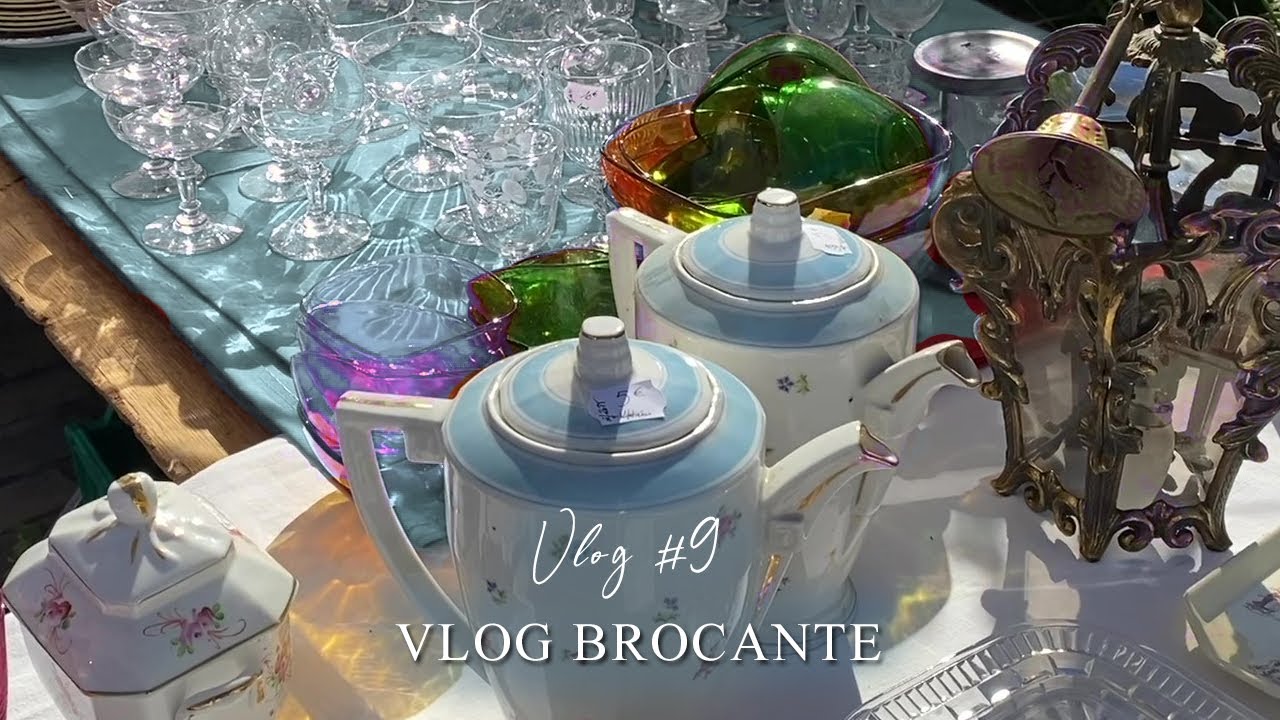 Брокант в Компьень | Прогулка в Компьень | Влог брокант | Профессиональный брокант