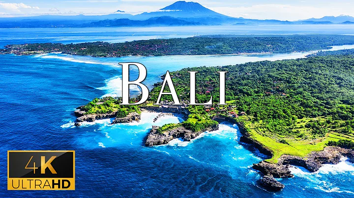 FLYING OVER BALI (4K Video UHD) - Relaxing Piano Music With Beautiful Nature Video For Stress Relief