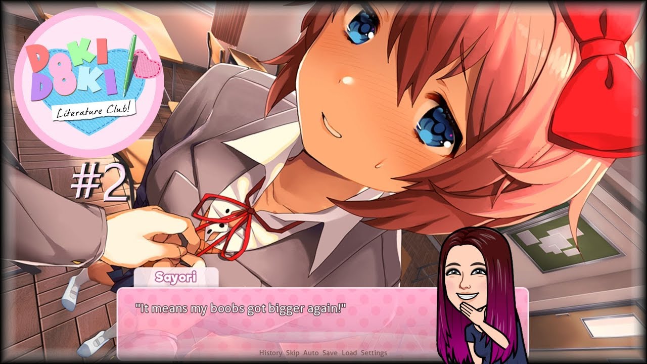 They Got Bigger Doki Doki Literature Club Part 2 Youtube