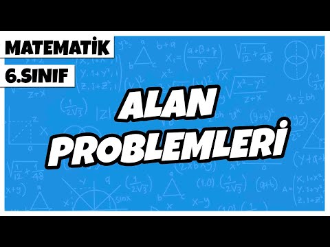 6. Sınıf Matematik - Alan Problemleri | 2022