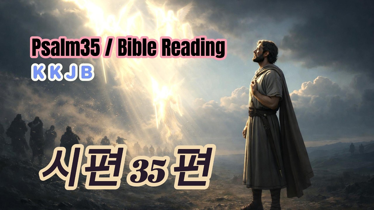 🌿 마음이 평안해지는 시편 낭송 | 시편 35편 | 고난 속의 기도| Psalm 35  (KJV)