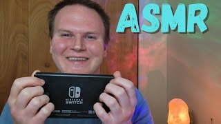 ASMRVideo Game Store Roleplay With Switch! (Explaining, Soft Spoken, Tracing)