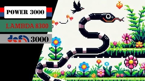 Snake (Ormen) for Z80 Clone CPU NEC D780C - Lambda 8300