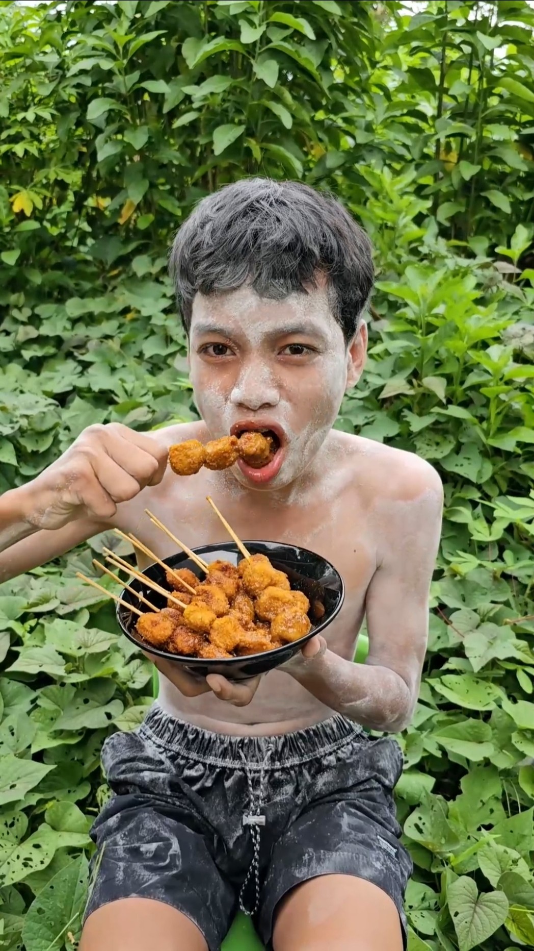 Mukbang Siomay Soy Sauce as quickly as possible