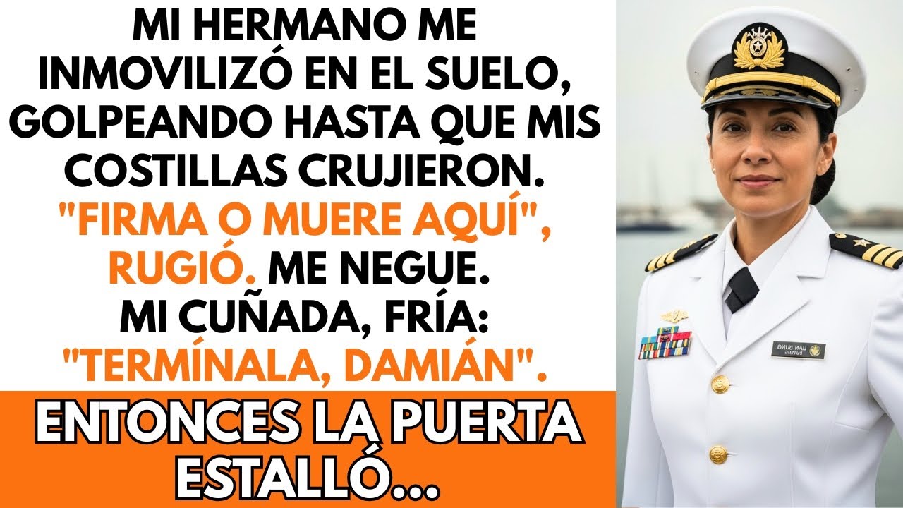 “Termina, Damian, Elimínala Y Acaba Con Todo”, Dijo Mi Cuñada Mientras Mi Hermano Me Golpeaba