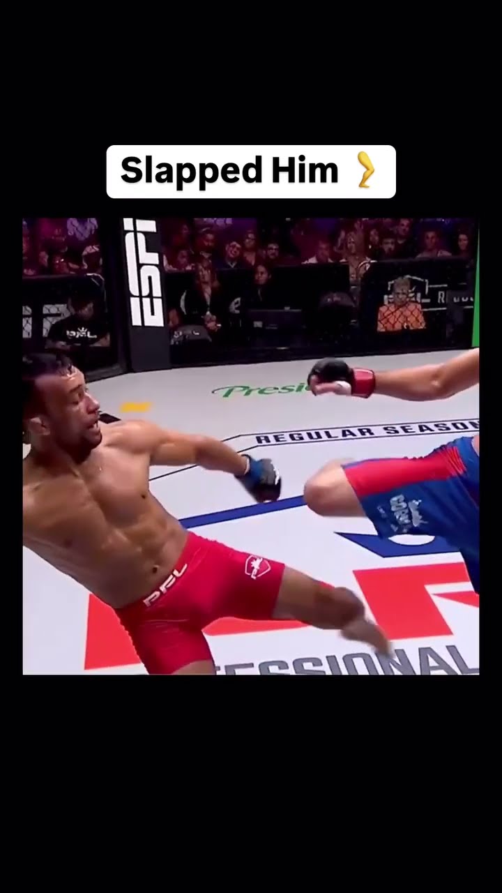 Bro slapped him with ? Via - @espnmma #mma #kickboxing #combatsports