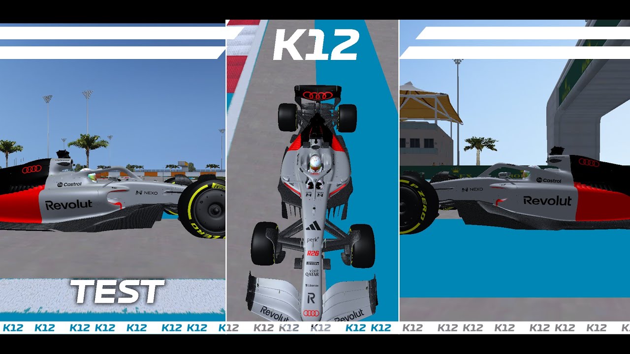 rFactor F1 2026 By K12 | Audi Livery 2026 | Custom