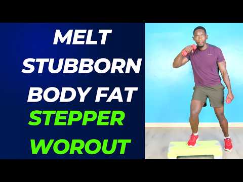 Burn Stubborn Body Fat with This Step Aerobics Workout for Fast Weight Loss