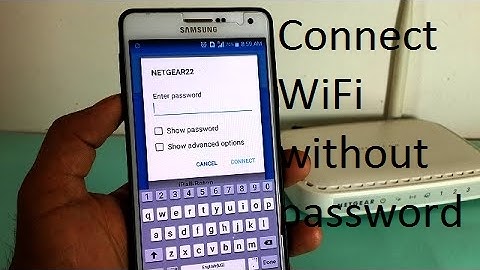 Connect WiFi without password in android phone 2017 and 100% working