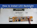 LM64P10,  How to Install LED Backlight