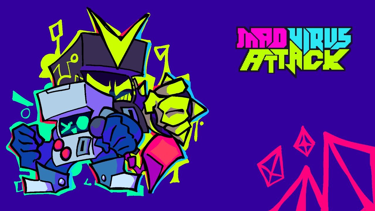 The Virus Takes Over - Friday Night Funkin Mod: Mad Virus Attack - YouTube