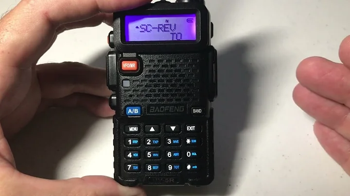 BAOFENG UV-5R | Scan Resume Method