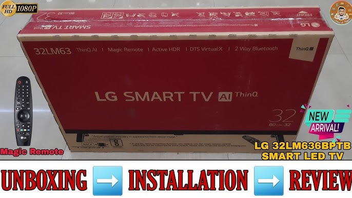 Smart TV LG 32 LED ThinQ AI/ 32-LM630