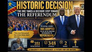 DRC: ABADEPITE 348 BEMEJE UMUSHINGA W'ITEGEKO RIGENA UKO REFERANDUMU IZATEGURWA