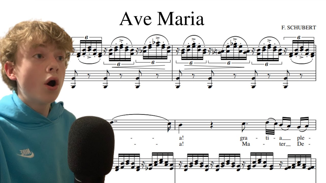 Ave Maria Sung By a Boy Soprano Full Version