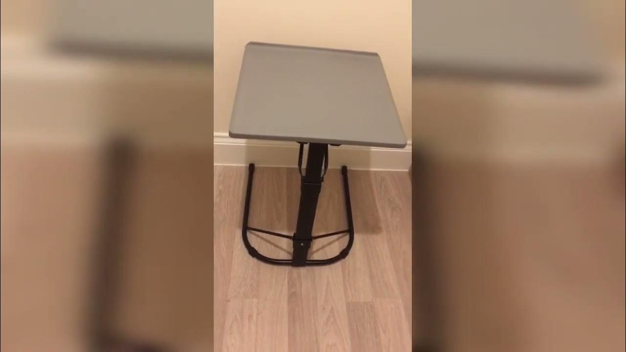 Spaceways Adjustable Portable Laptop Desk Computer Table YouTube
