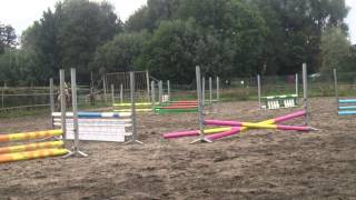 Onze Zesjarige Dochter Springen