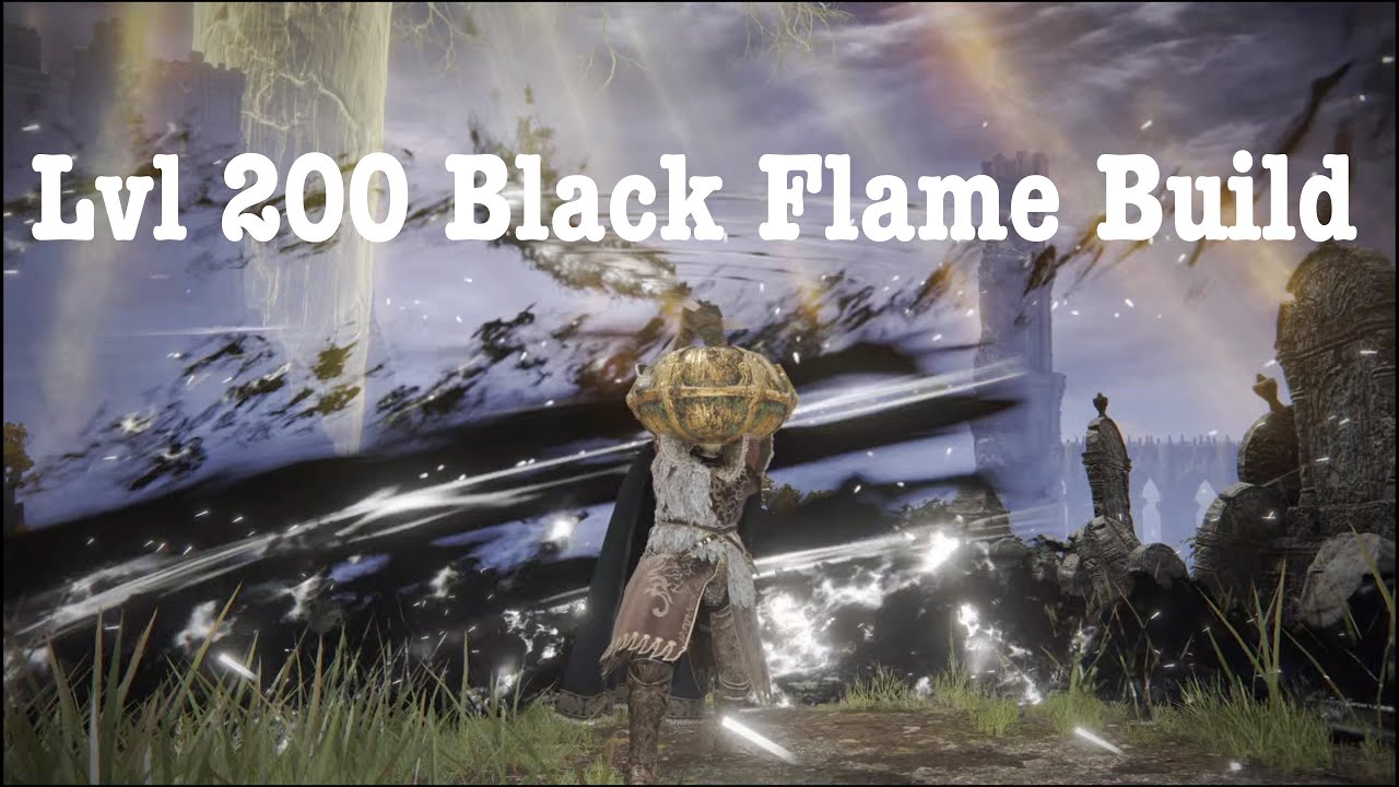 Level 200 Blackflame Faith Build Invasions Elden Ring PVP Invasions
