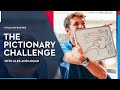 Alex  logan take on the pictionary challenge   williams racing