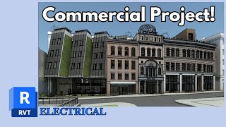 Commercial Project Episode 1 (Revit Electrical Tutorial)