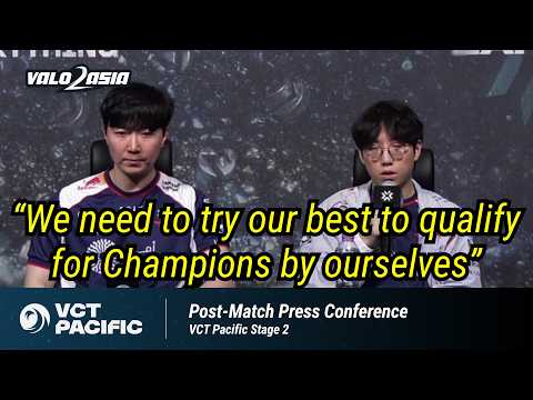 T1 (T1 vs. GEN) | VCT Pacific Stage 2 2026 | Post-match Press Conference