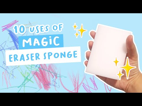 10 Ways To Use Magic Eraser Sponge! (TRIED & TESTED!)
