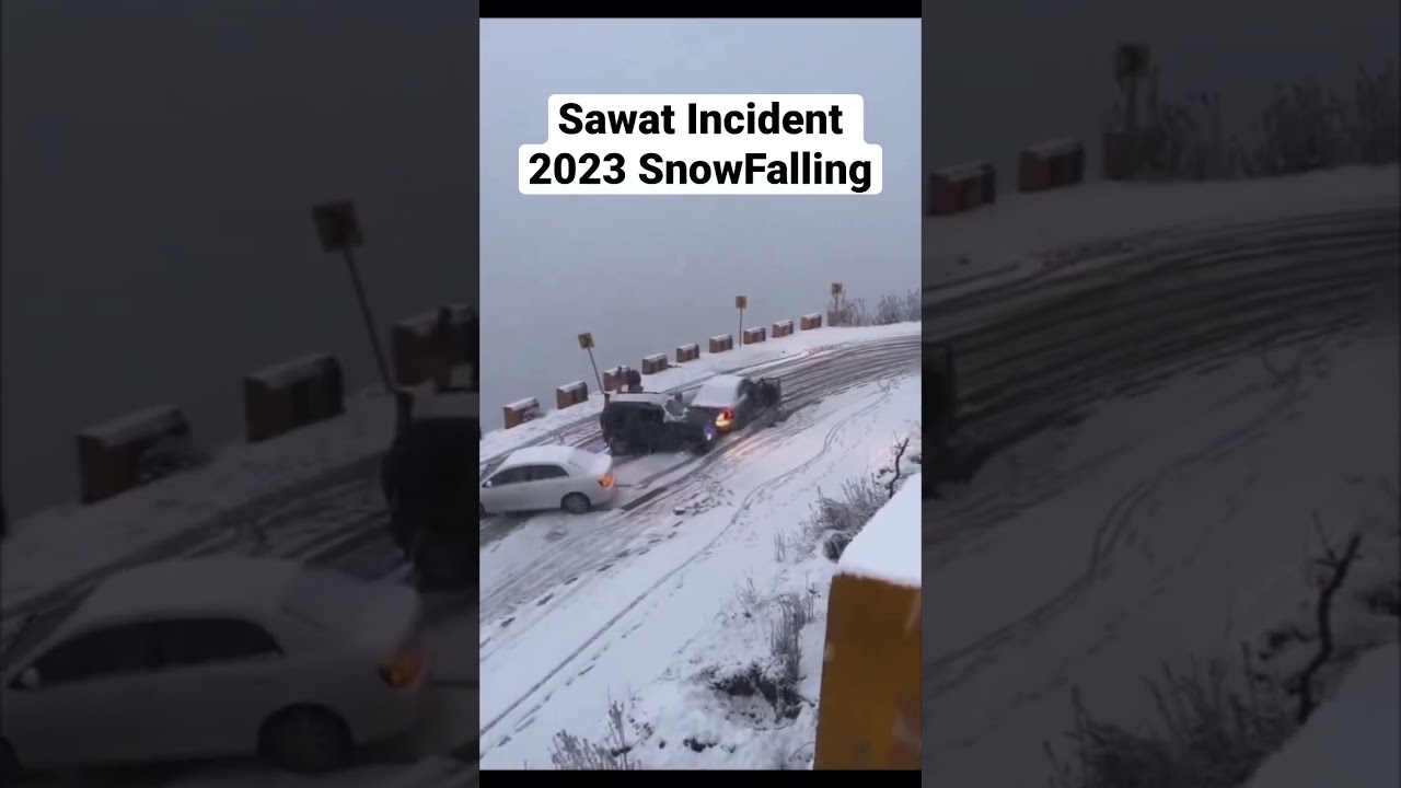Sawat Malamjabba Heavy Snowfalling | Cars Accidents | 