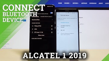 How to Connect Alcatel 1 2019 via Bluetooth – Connection Settings