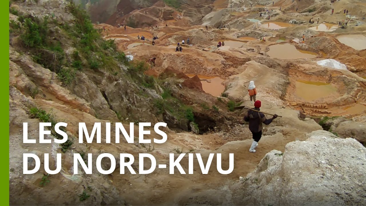 Des conditions de travail difficiles dans les mines du Nord-Kivu, en RDC