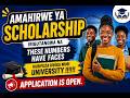 AMAHIRWE YA SCHOLARSHIP IRIGUTANGWA NA THESE NUMBERS HAVE FACES KUBIFUZA KWIGA MURI UNIVERSITY.