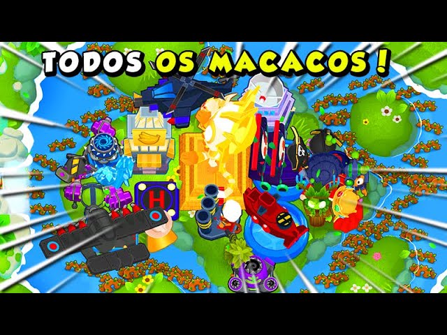 O PODER MÁXIMO DO MACACO HANDKANONIER - Bloons TD 6 