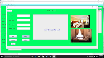Complete project in Hotel Management System Project in java Netbeans