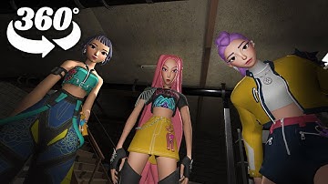 Huntrix in Your House ! - KPop Demon Hunters 360° VR