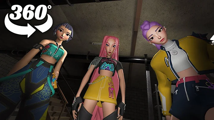 Huntrix in Your House ! - KPop Demon Hunters 360° VR