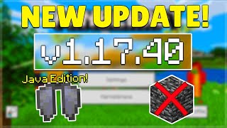 MCPE 1.17.40 RELEASED CAVES & CLIFFS PART 2! Minecraft Pocket Edition Java Parity & Bug Fixes
