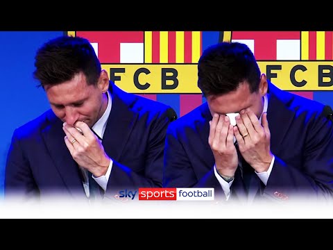Tearful Messi bids farewell to Barcelona, says PSG deal not done